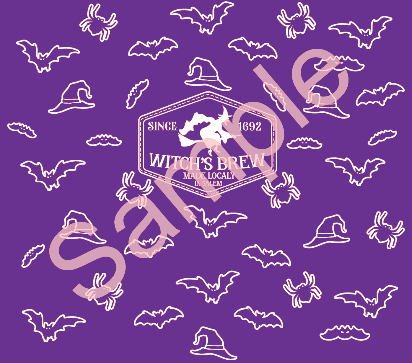 WITCH POTIONS tumbler tape file